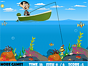 mrbean fishing game