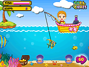 baby fishing game