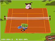 box tennis game